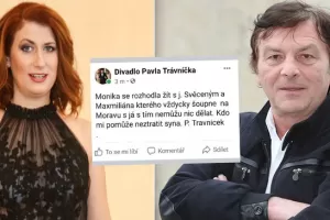 Co se děje u Pavla Trávníčka? Podivné statusy o tom, že ho opustila žena! Ta se chystá na policii
