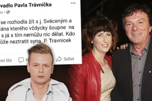 Krach manželství Pavla (70) a Moniky (35) Trávníčkových? Po obviněních z nevěry promluvil člen rodiny