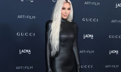 Kim Kardashian, 5. listopadu 2022 v Los Angeles, v outfitu Balenciaga