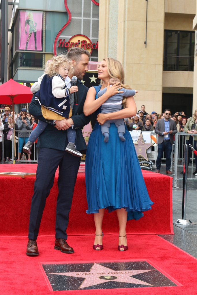 Blake Lively, Newborn Reynolds, Ryan Reynolds, James Reynolds