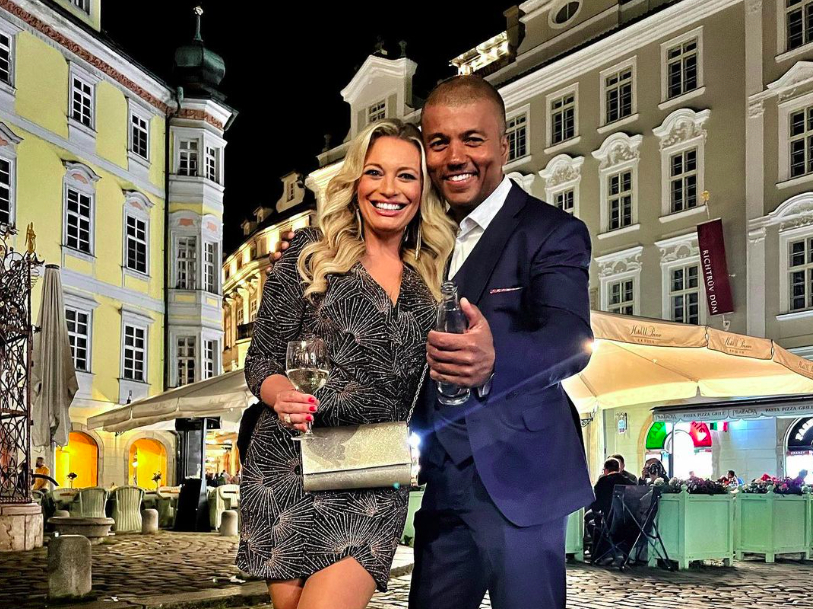 Lucie Borhyová a Ray Koranteng - Foto: Instagram