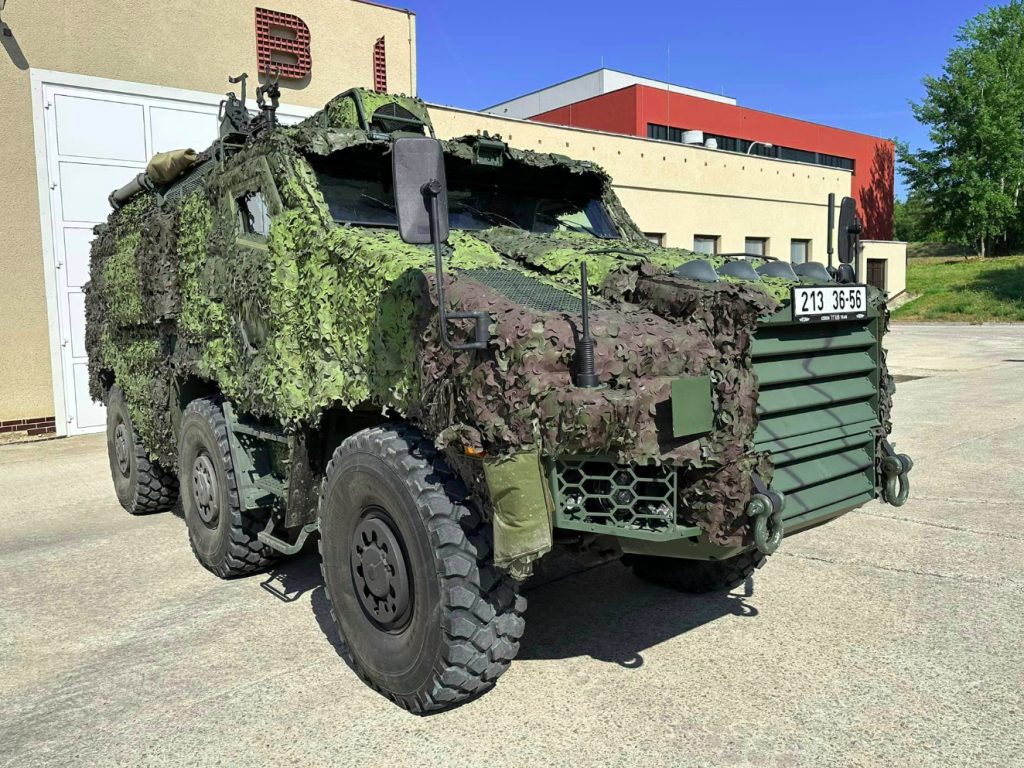 Obrněné vozidlo TITUS - Foto: Facebook