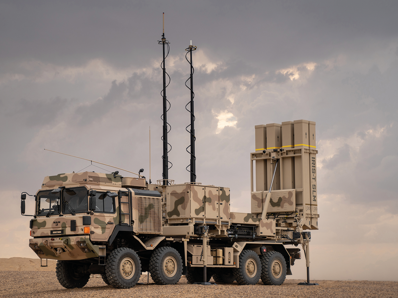 Vzdušný obranný systém IRIS-T-SLS - Foto: Diehl Defence