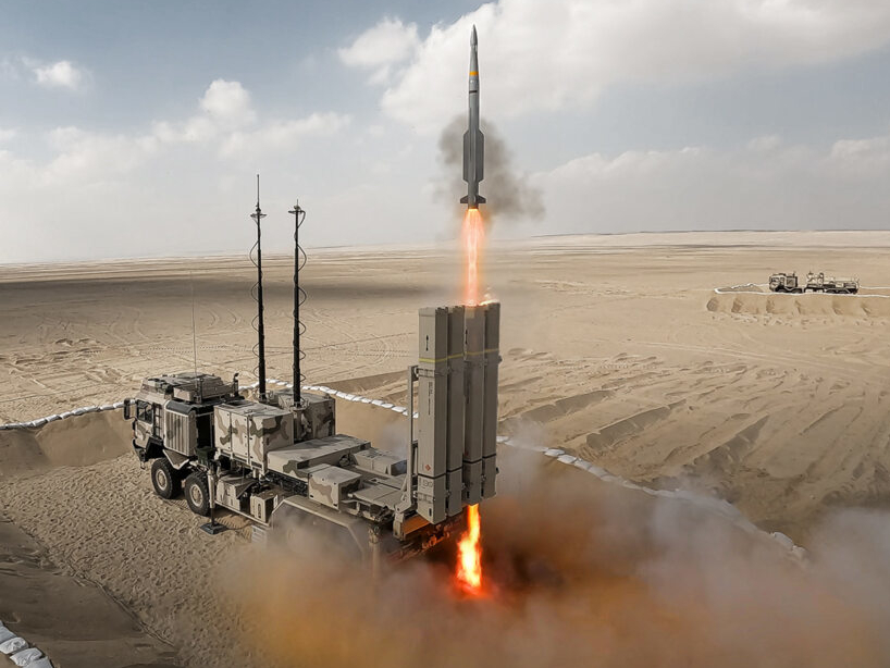 Vzdušný obranný systém IRIS-T-SLS
 - Foto: Diehl Defence