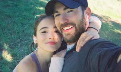 Chris Evans a Alba Baptista - Foto: Instagram
