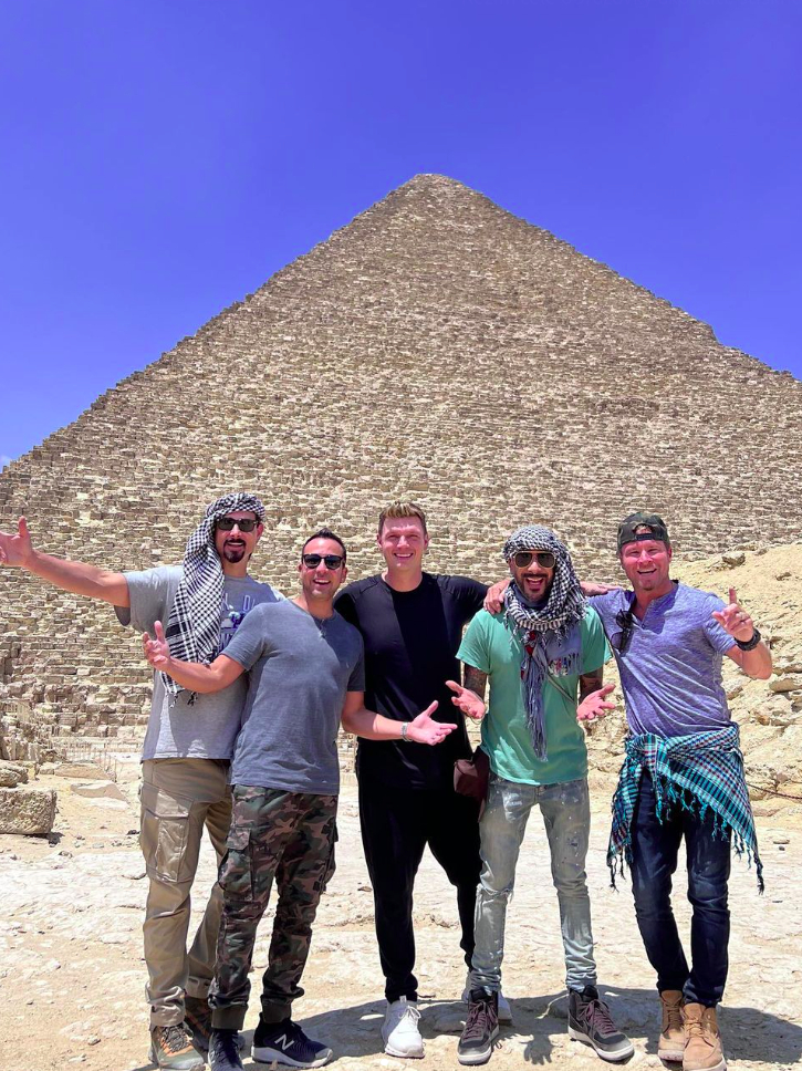 Backstreet Boys  na výletě - Foto: Instagram
