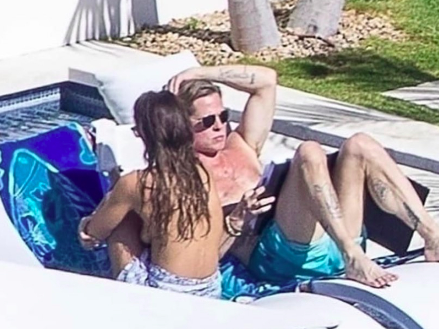 Brad Pitt a Ines de Ramon - Foto: Facebook