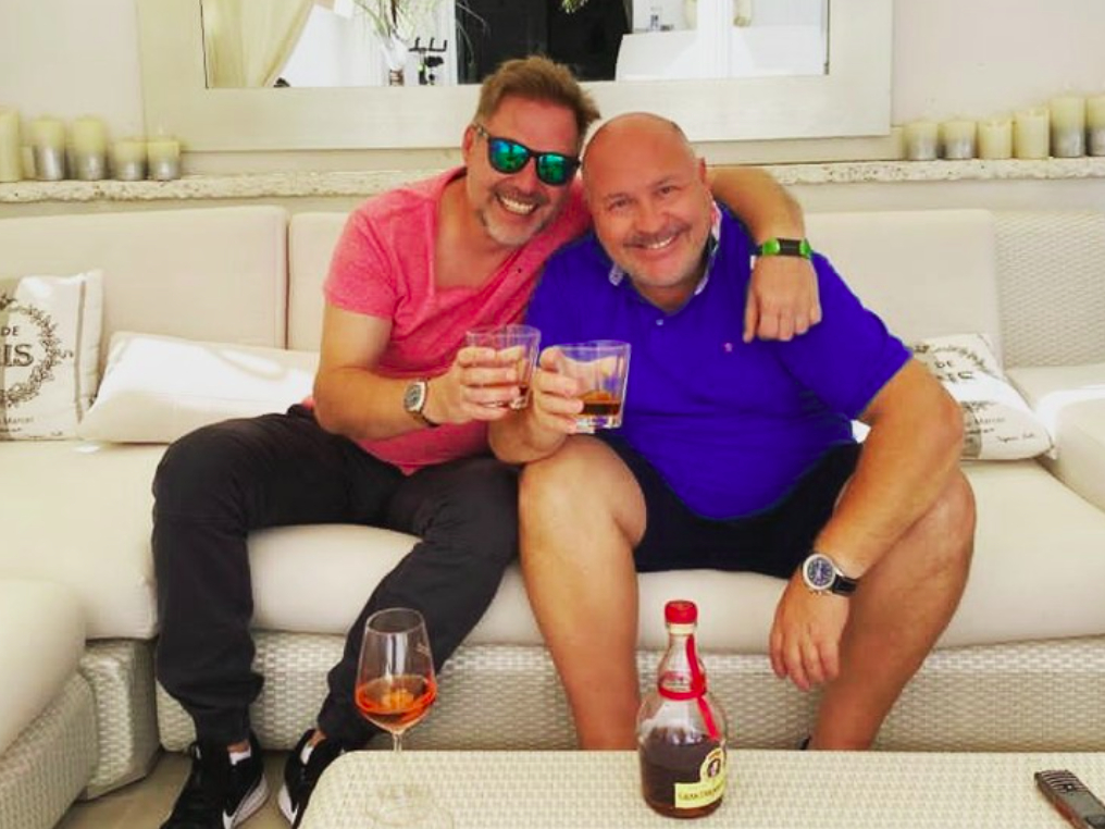 Michal David a Roman Ondráček - tady ještě dobrý - Zdroj: Instagram