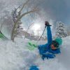 Šumava pád laviny s lyžařem - Depositphotos.com
