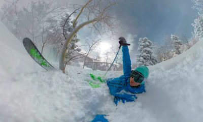 Šumava pád laviny s lyžařem - Depositphotos.com