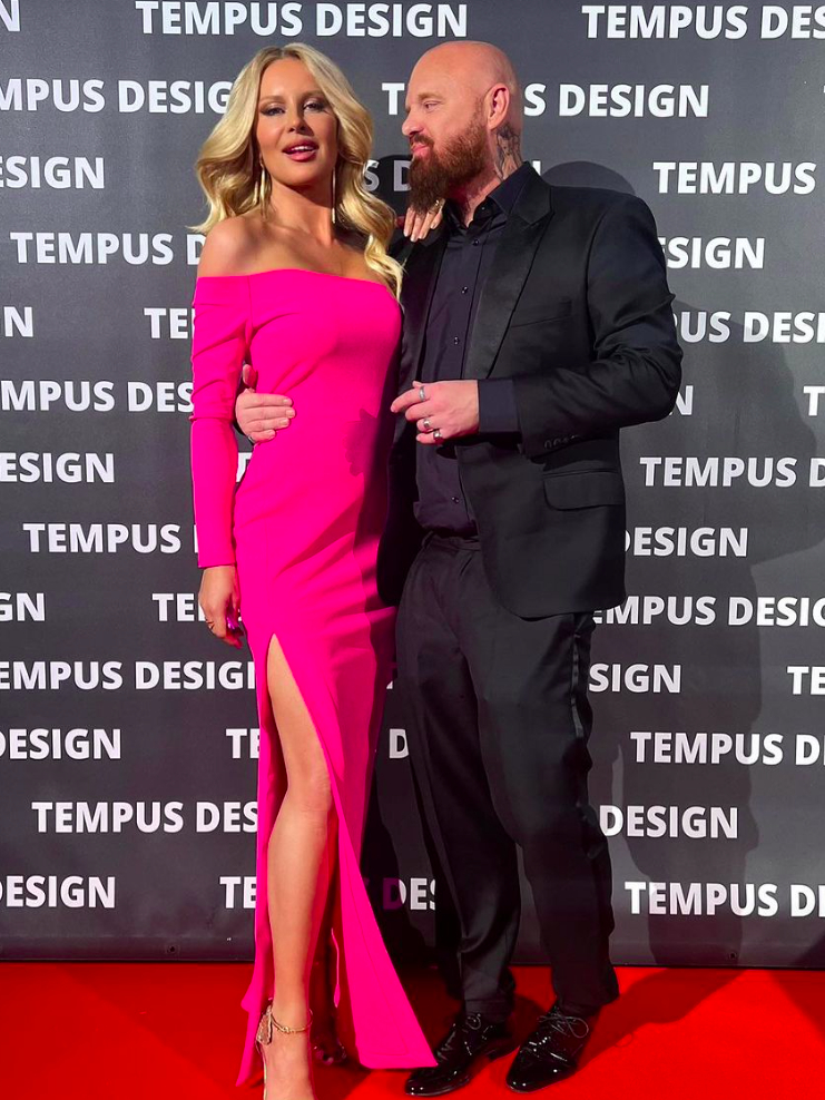 Simona Krainová s manželem Karlem Vágnerem - Zdroj: Instagram