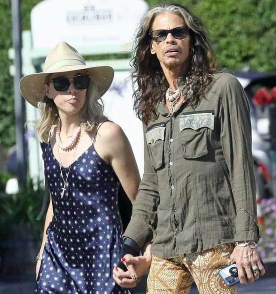 Steven Tyler a Aimee Preston - Zdroj: Instagram