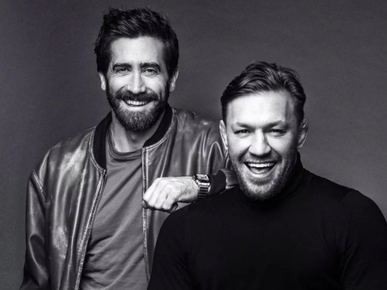 Jake Gyllenhaal a Conor McGregor - zdroj: instagram.com
