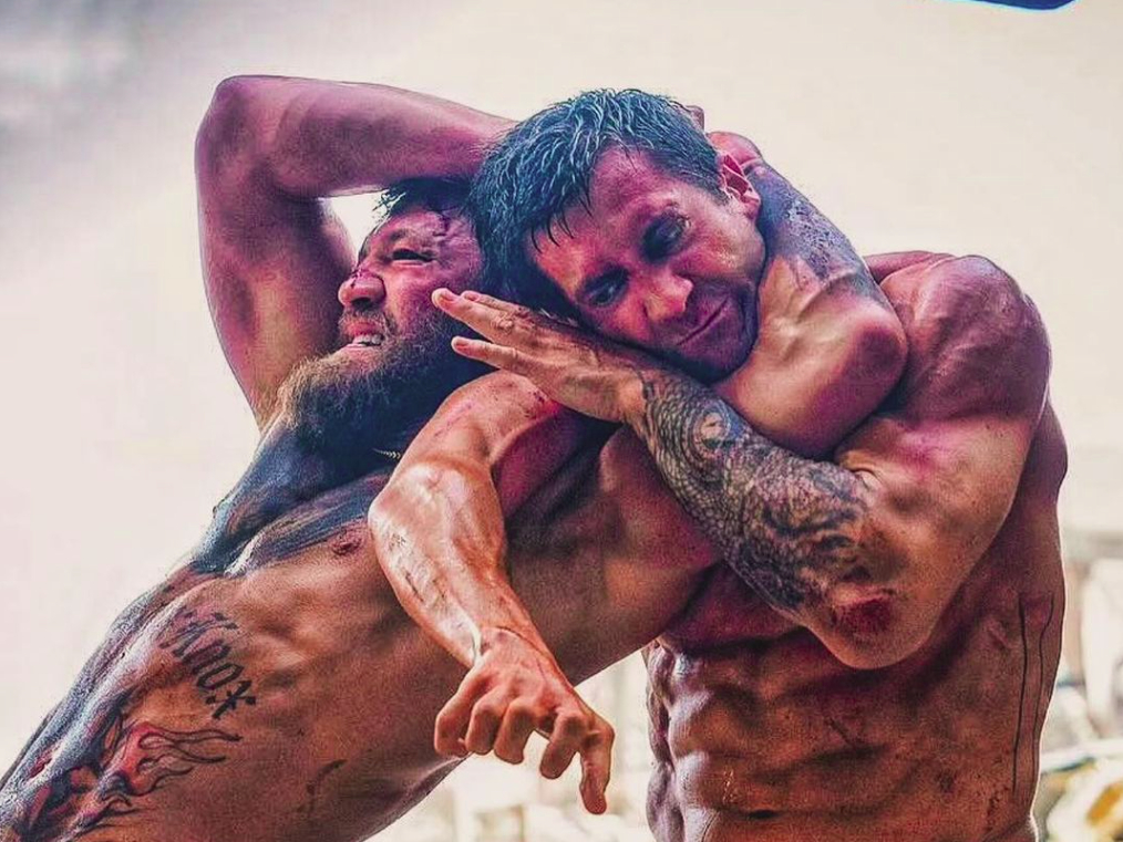 Jake Gyllenhaal a Conor McGregor - zdroj: instagram.com