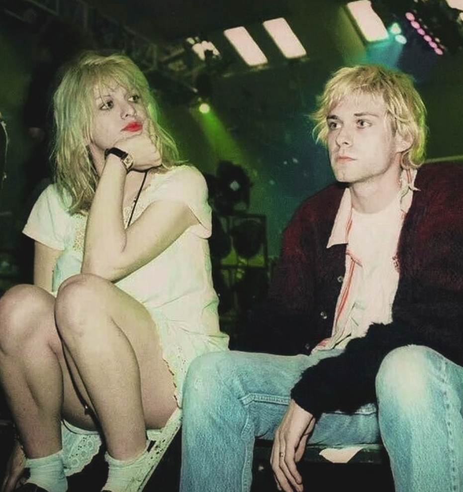 Courtney Love a Kurt Cobain - zdroj: instagram.com/_.courtneylove._/