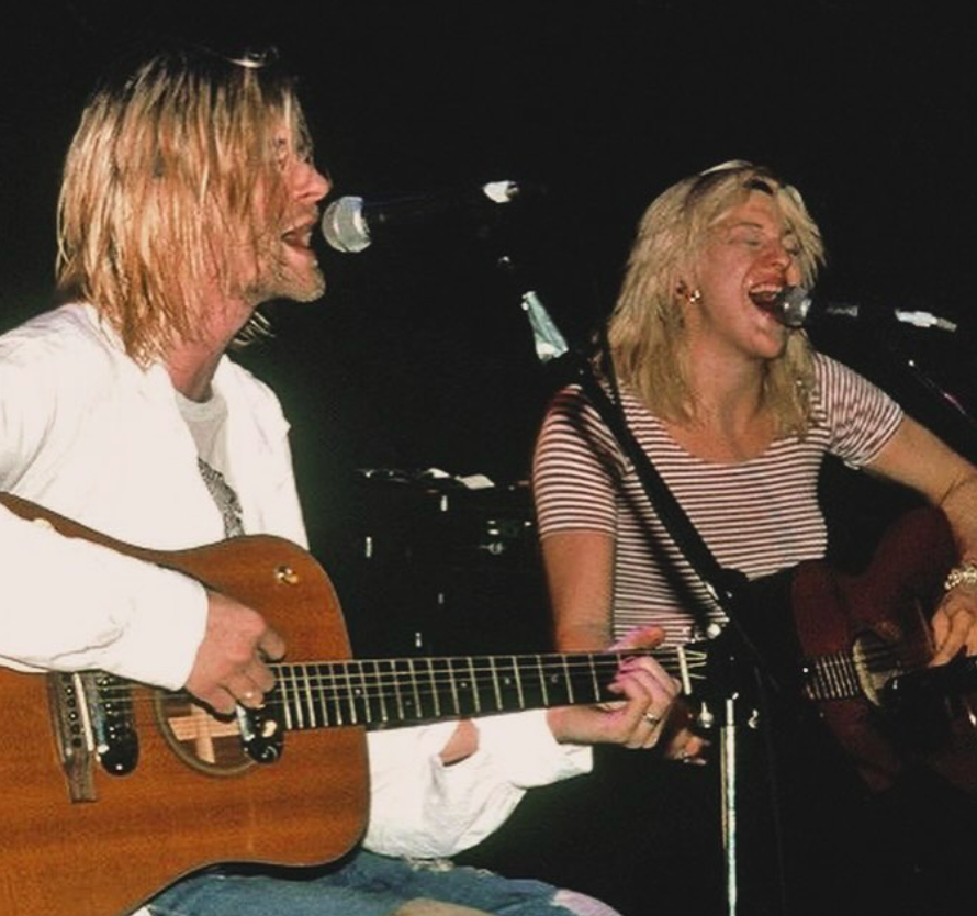 Courtney Love a Kurt Cobain - zdroj: instagram.com/_.courtneylove._/