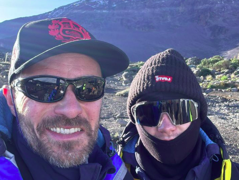 Leoš Mareš se svým synem - Foto: Instagram