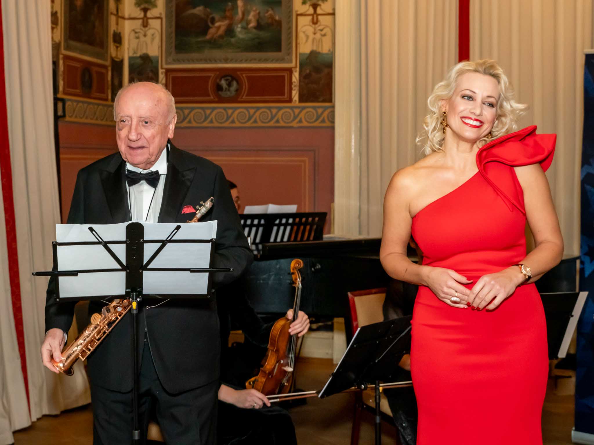 Tereza Mátlová a Felix Slováček / Foto: Dvorakartfestival.cz
