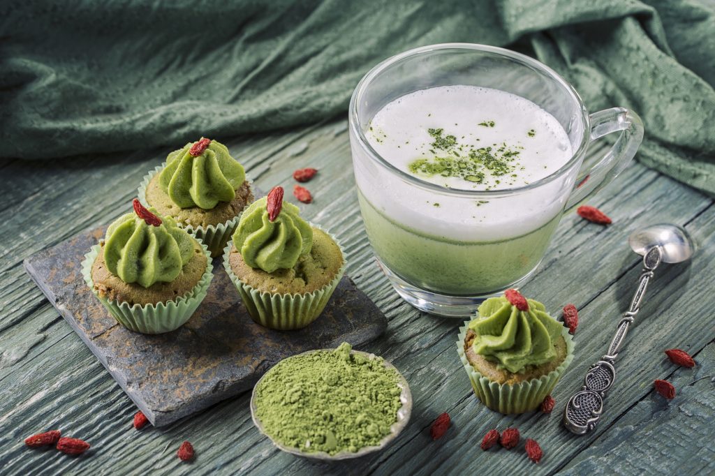 Matcha cupcakes / Foto: Depositphotos