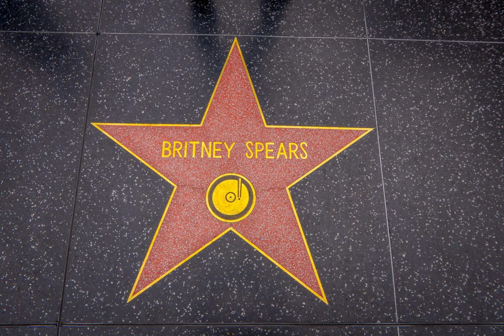 Hvězda Britney Spears na chodníku slávy / Foto: Depositphotos